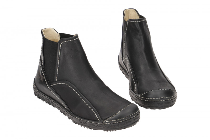 Eject Dass Stiefelette schwarz matt 20756