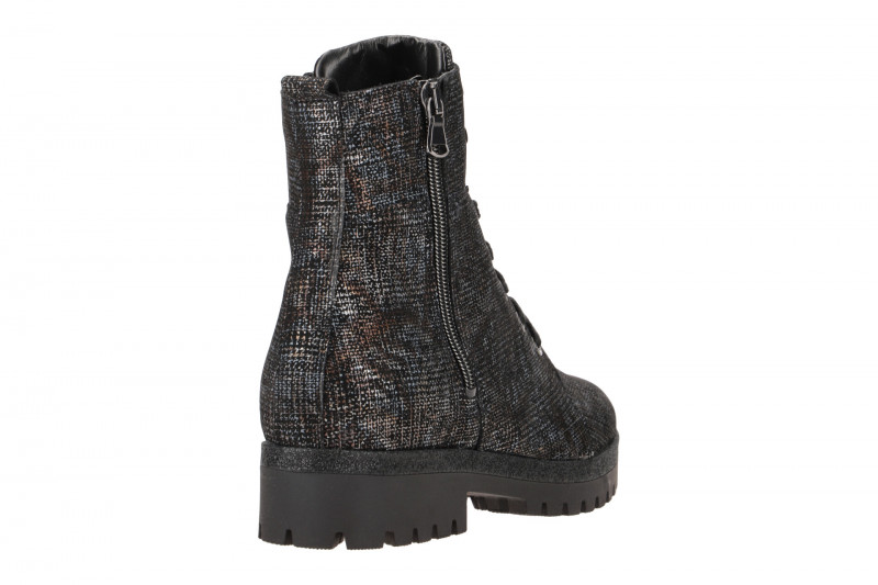Waldläufer Hanako Stiefel schwarz bunt 338813