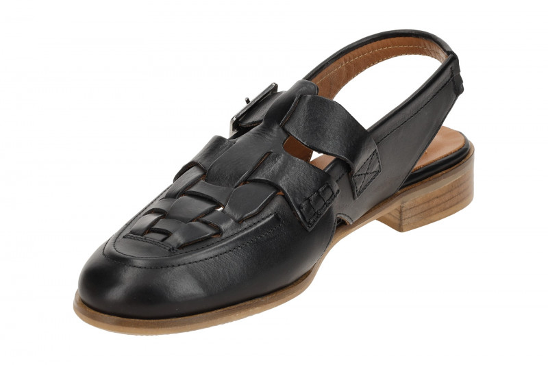 Everybody Sandalette Afina schwarz geschlossen 30503