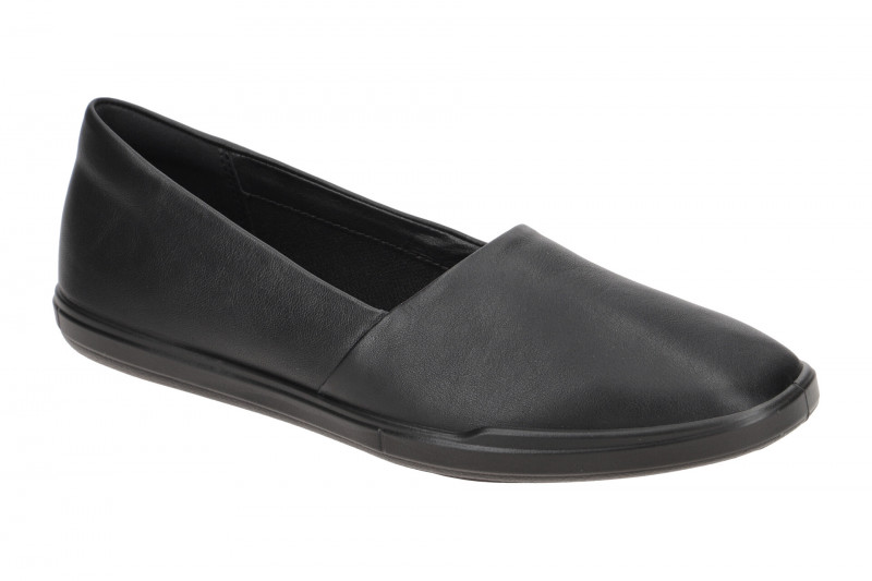 Ecco Simpil Schuhe schwarz Damen Slipper
