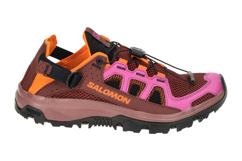 Salomon Techamphibian 5 Schuhe rot pink Damen 479654