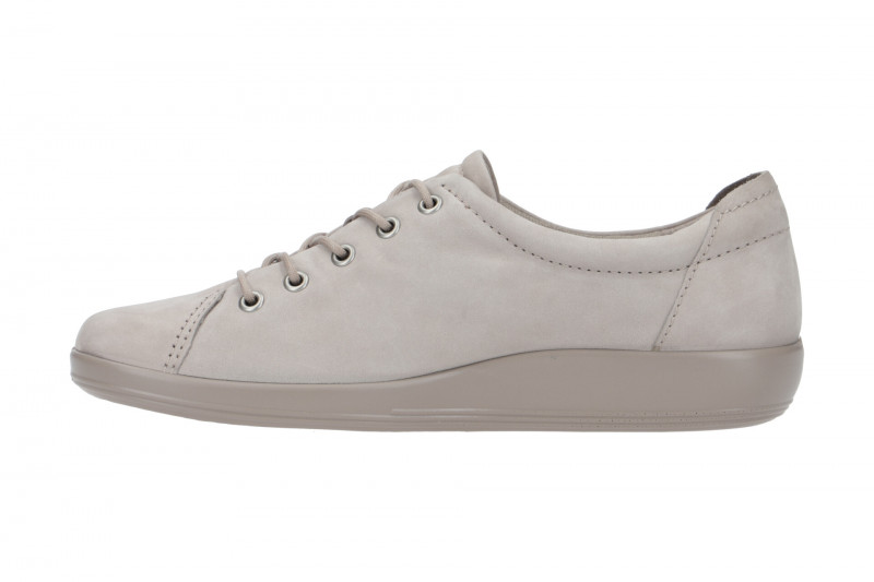 Ecco Soft 2 Schuhe grau Nubuck