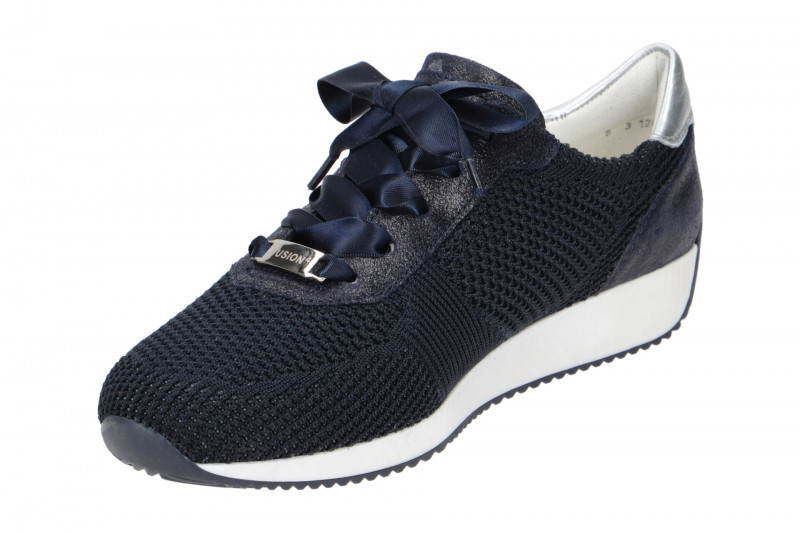 ARA Lissabon Schuhe Damen Sneaker blau 12-34027