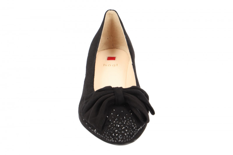 Högl Keil Pumps schwarz Swarovski Crystals