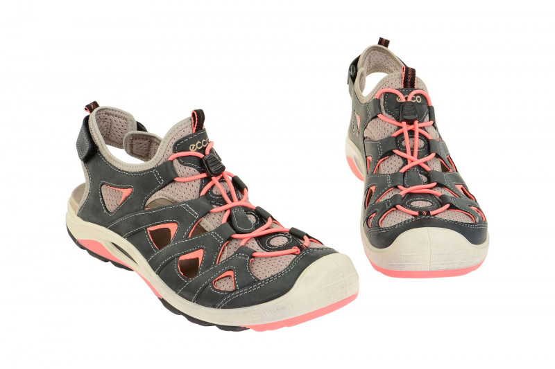 Ecco Biom Sandale dunkel-blau rosa - 81061359493