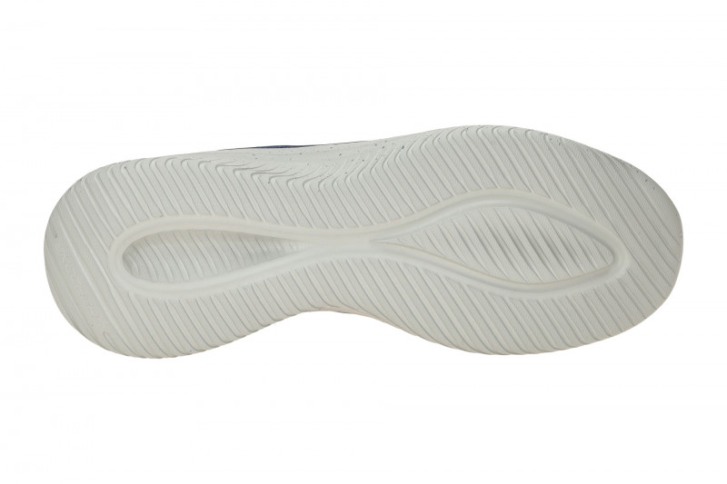 Skechers Ultra Flex Slipper Herren blau navy Hands Free 232452