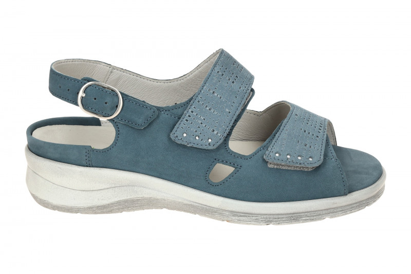 Waldläufer Merle Sandale blau denim M-Weite