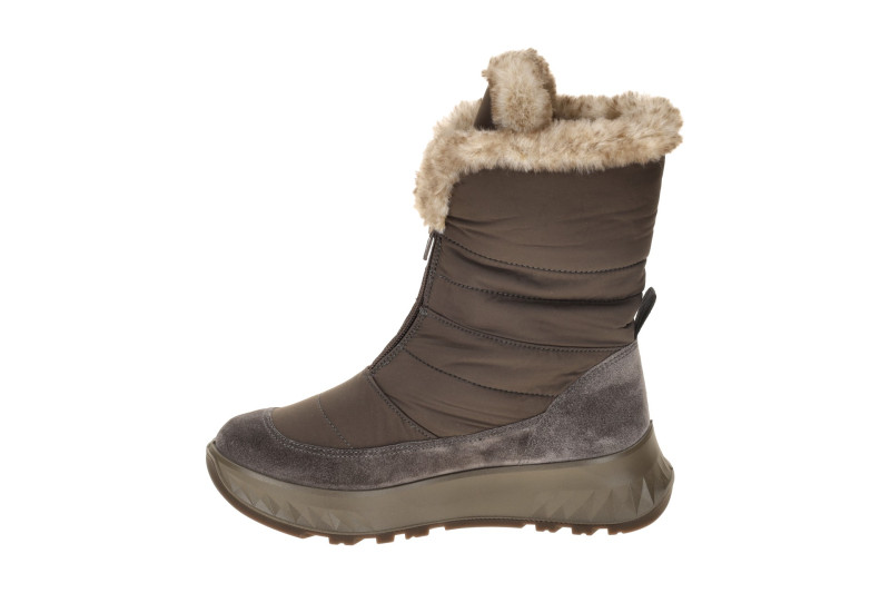 ARA St. Moritz Winter Stiefel braun grau GORE-TEX H-Weite