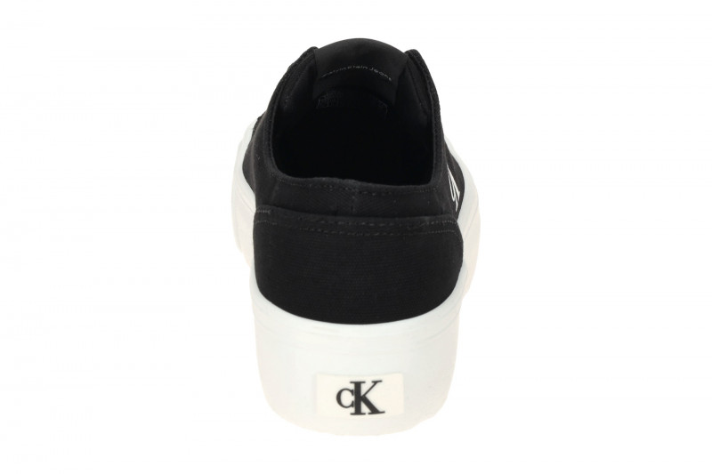 Calvin Klein Schuhe Vulc Flat Plateau schwarz Damen Textil