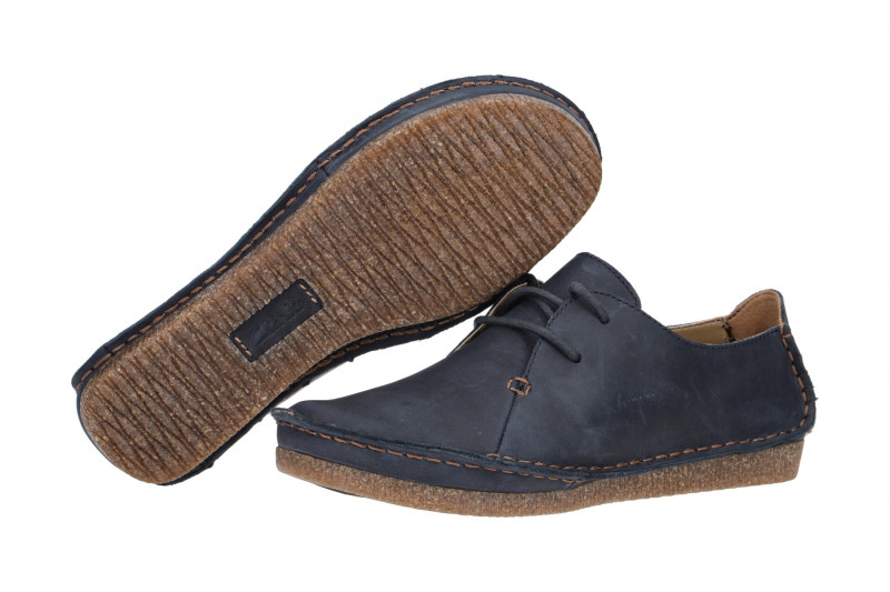 Clarks Janey Mae Schuhe blau navy 26166820