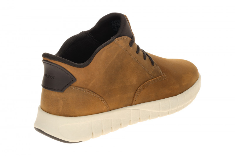 Geox Flextride Mid Sneaker Slipper braun FASTin U56MAB