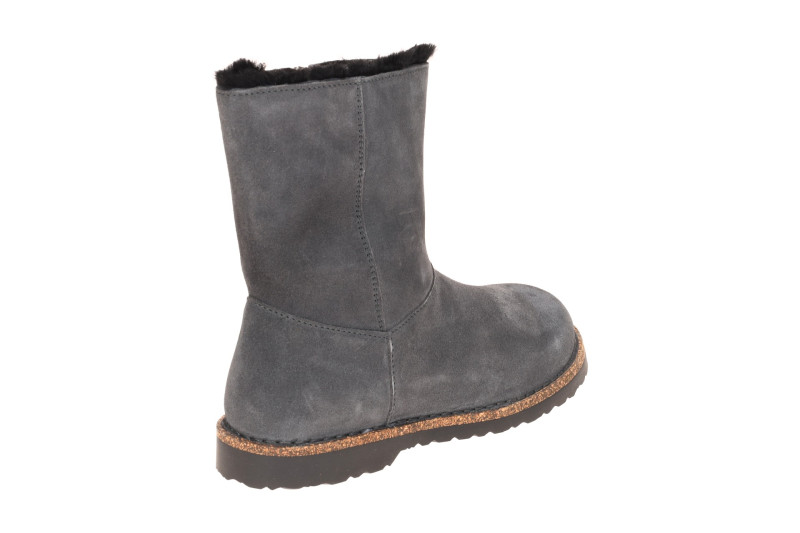 Birkenstock Uppsala Zip Stiefel grau Warmfutter NORMAL-WEIT 1032750