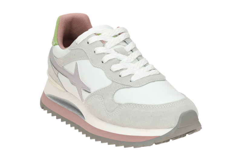 W6YZ Yak Sneakers Schuhe weiß grau Damen
