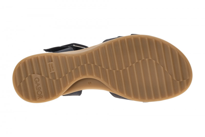 Gabor Sandale blau Nubuck 82.802.36