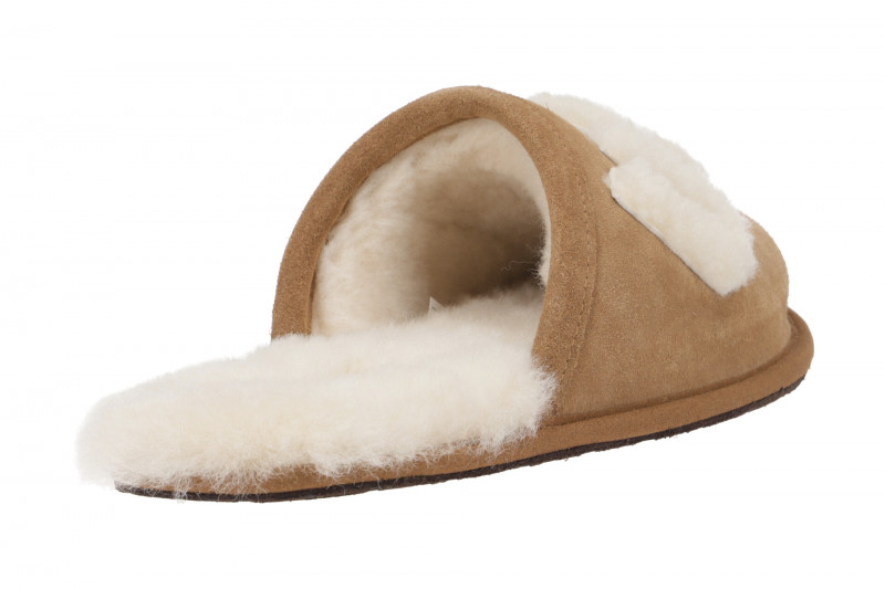 UGG Scuff Logo Hausschuhe braun 1123773