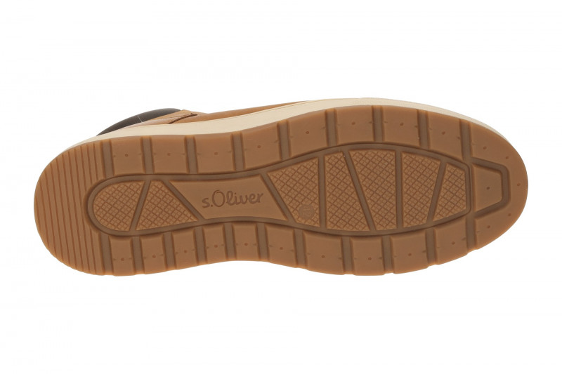 s.Oliver Winter Schuhe Mid Cut braun cognac Herren 5-16213