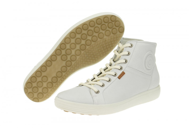 Ecco Soft 7 Stiefelette weiß Damen Boots