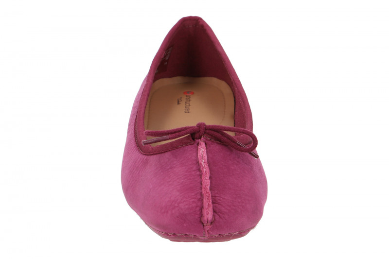 Clarks Freckle Ice Ballerina lila Nubuck