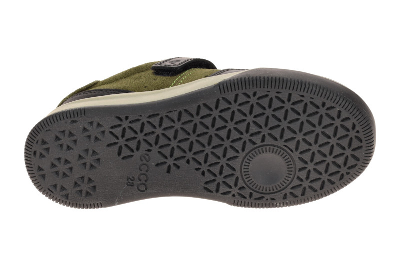 Ecco Street Court Kinder Schuhe grün schwarz 725332