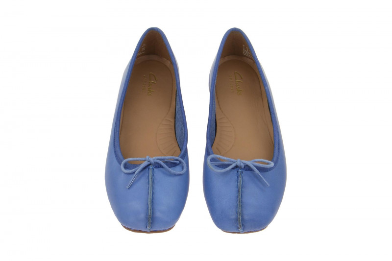 Clarks Freckle Ice Ballerina hell-blau