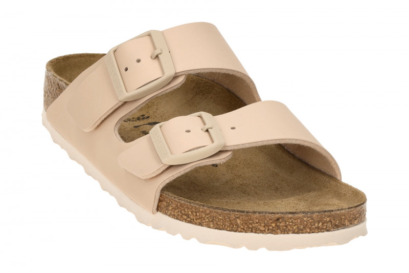 Birkenstock Arizona Pantolette new beige SCHMAL 1027723