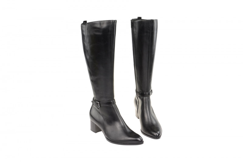 Högl Stiefel schwarz Damen Langschaft 8-10 4440 0100