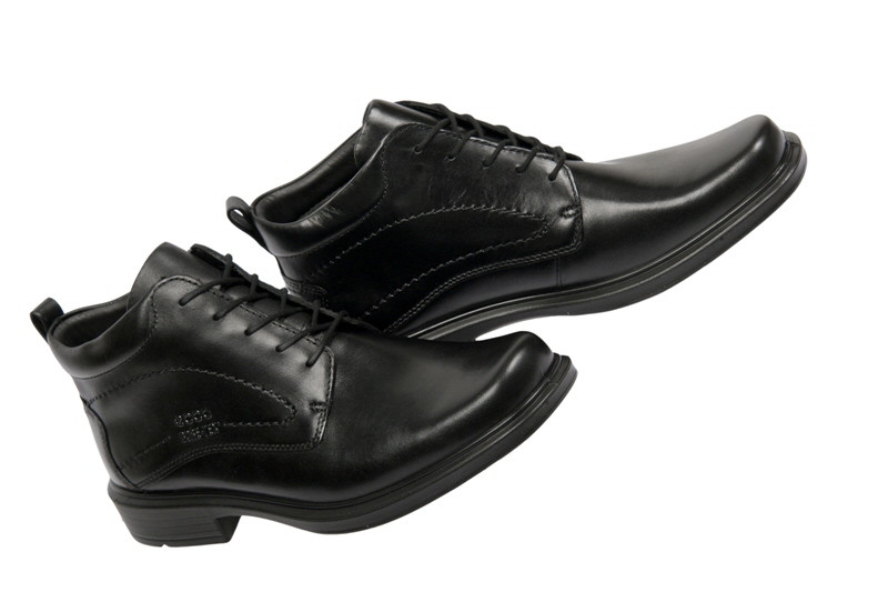 Ecco Berlin Stiefelette in schwarz Businessschuhe Gore-Tex