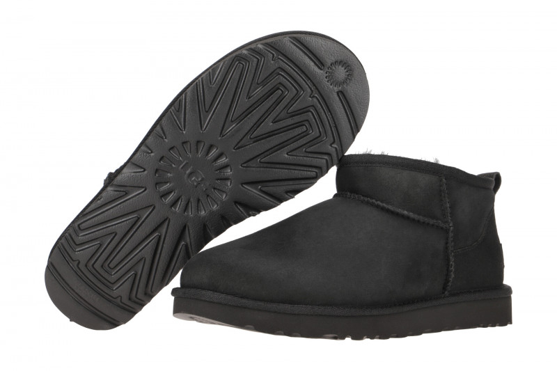 UGG Classic Ultra Mini Stiefelette schwarz
