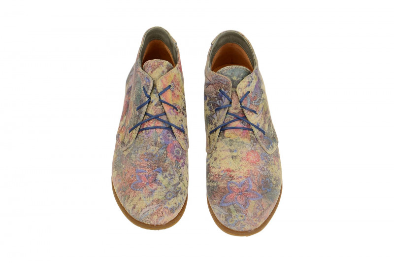 Think Shua Schuhe taupe effekt Blumen