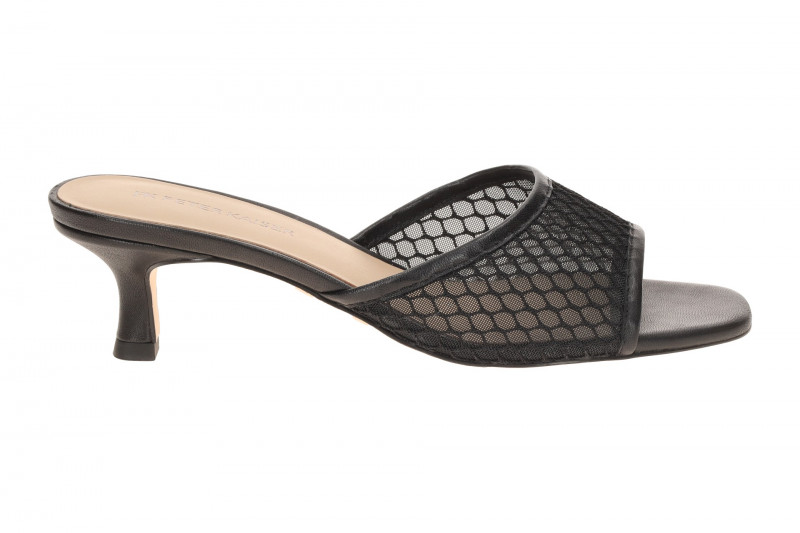Peter Kaiser Pantolette schwarz Kitten Heel 77210