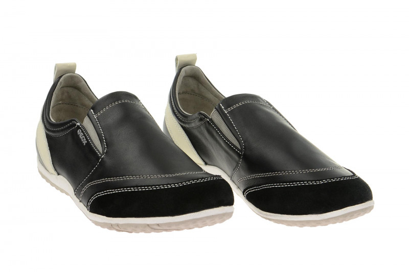 Geox Vega Slipper schwarz D5209B