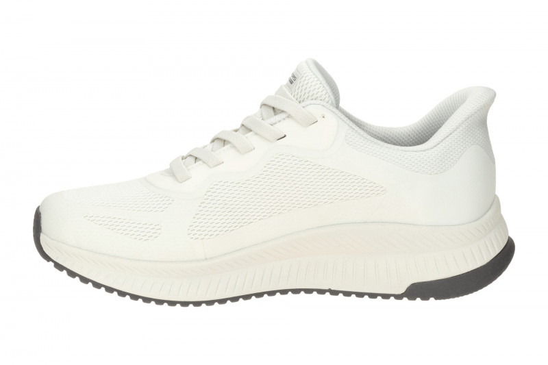 Skechers Bobs Squad Schuhe weiß offwhite Slip Ins Herren 118423