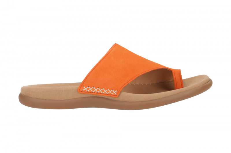 Gabor Zehentrenner Pantolette orange
