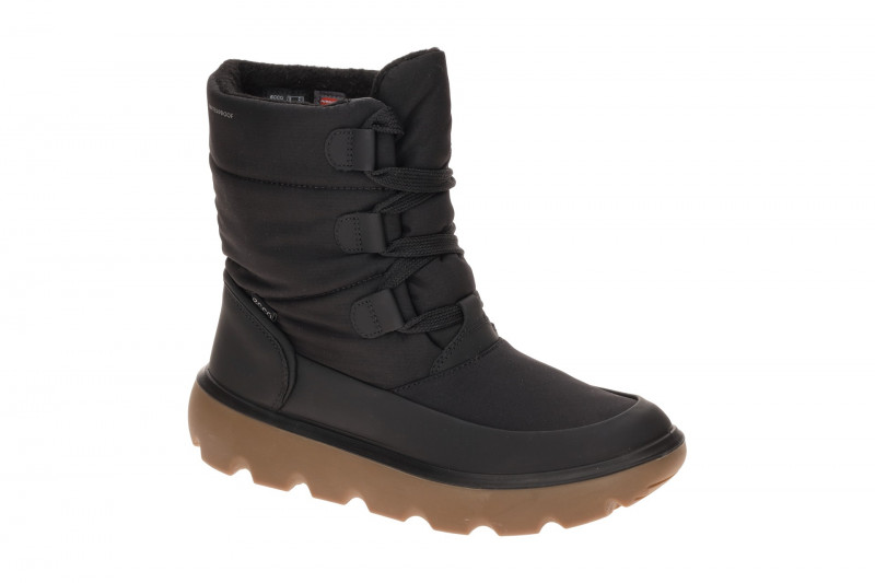 ecco Glacia Stiefelette Boots schwarz Wasserdicht Primaloft 243323