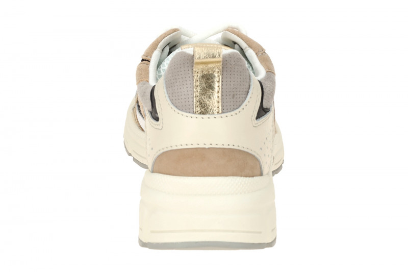 Gabor Sneaker Schuhe schwarz beige gold 66.606.39