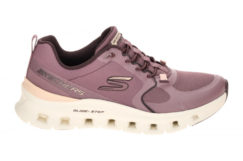 Skechers Glide Step Schuhe Slipper lila 150484