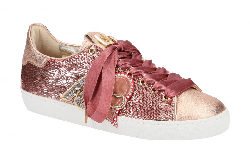 Högl Schuhe rosa Pailletten Swarovski