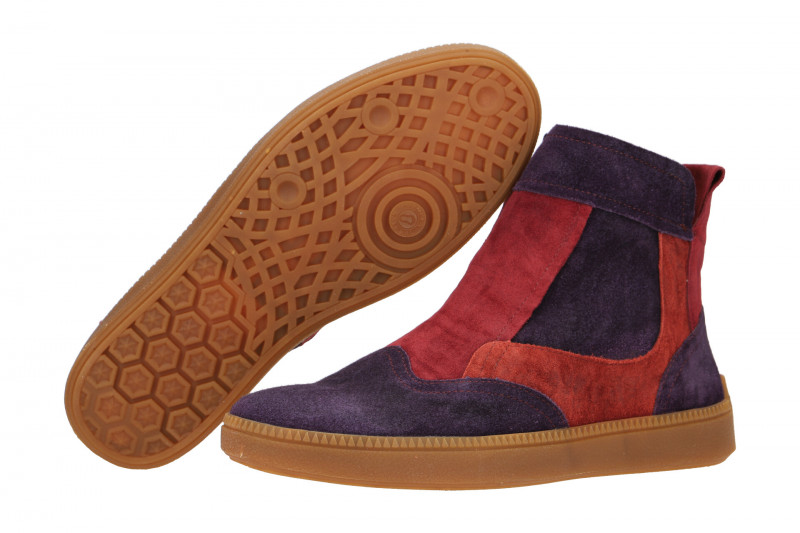 Think Turna Schuhe lila rot kombi