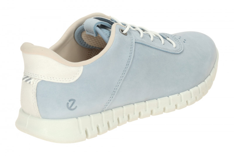 Ecco Gruuv Lite Slipper Schuhe hellblau Damen Easy Slip 246323