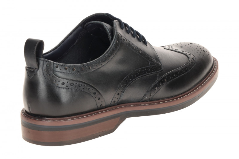 Clarks Aldwin Limit Schuhe blau Wingtip 26178471