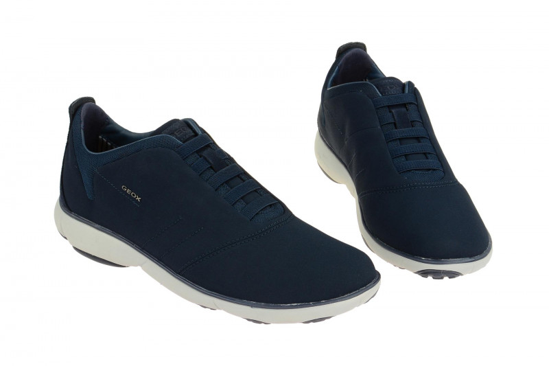 Geox Respira Nebula F Slippers in dunkelblau grau Sneakers
