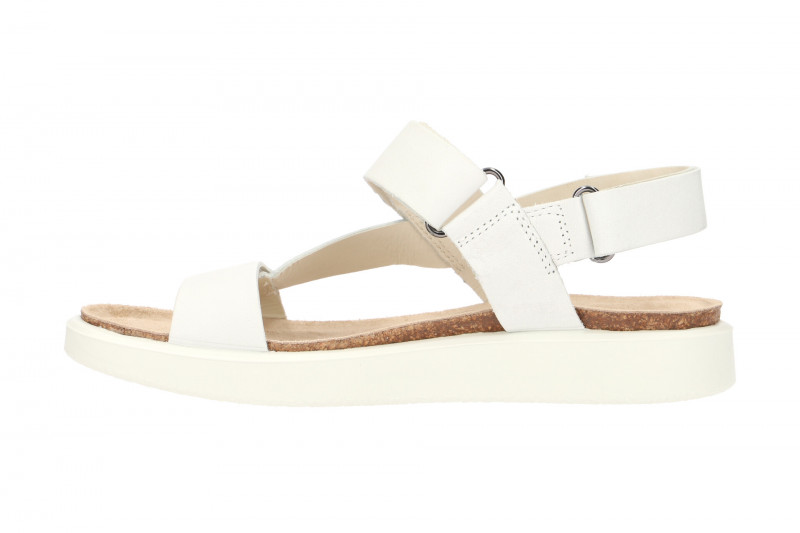 Ecco Corksphere Damen Sandale weiß 27181301007