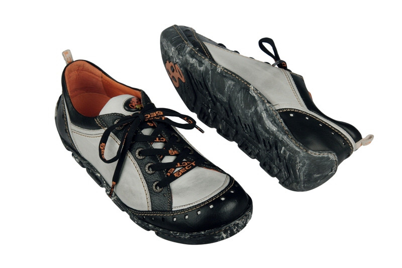 Eject Flight E-11046 Schuhe schwarz weiß