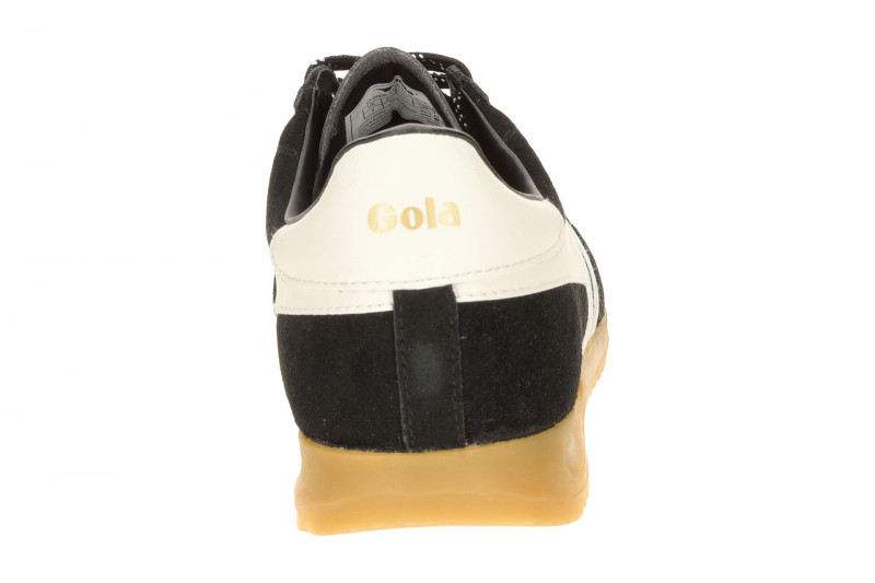 Gola Stadium Schuhe Sneaker schwarz Damen Velour CLB808