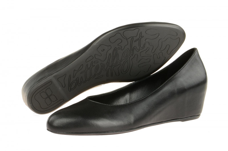 Högl Keil Pumps Slipper schwarz 4200