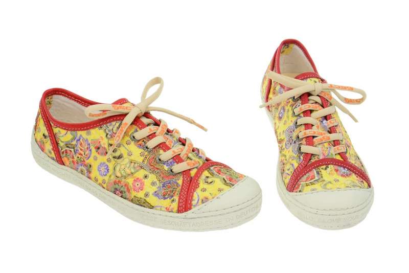 Eject Dass Schuhe rot gelb 16222.1