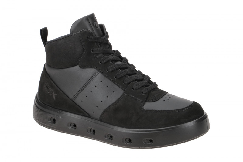ecco Street 720 Mid Sneaker schwarz GORE-TEX Surround