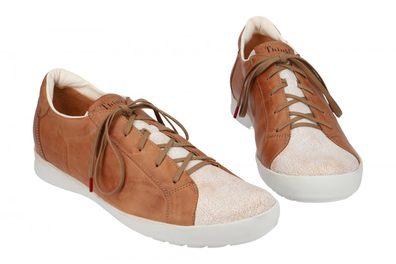 Think Zagg Schuhe weiß braun