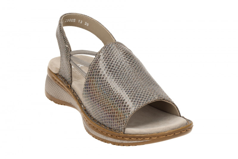 ara Hawaii Sandale grau bunt irisierend 12-29005