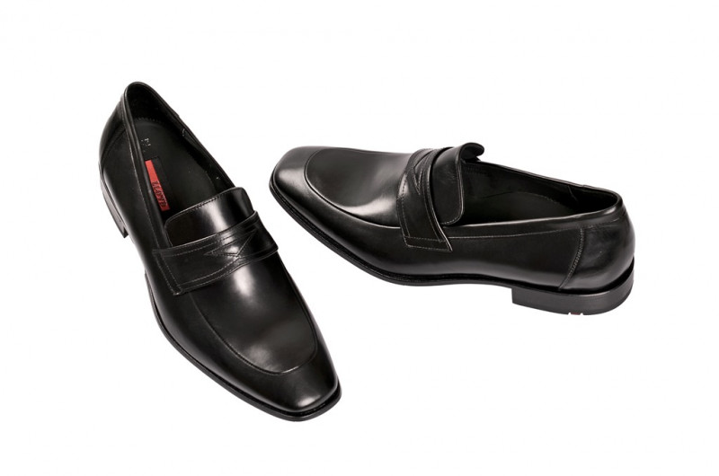 Lloyd Lapaz Slipper schwarz